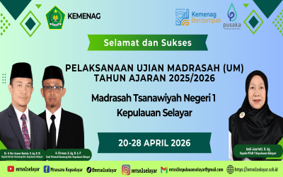 Ujian Madrasah Online di Daerah Perbukitan Susah Sinyal Sukses Digelar: Bentuk Semangat Digitalisasi dan Implementasi KBC ‘Cinta Lingkungan’ Melalui Sistem Paperless